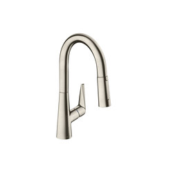hansgrohe Talis S Single lever kitchen mixer 160 with pull-out spray | Kitchen taps | Hansgrohe