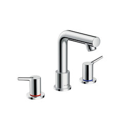 hansgrohe Talis S 3-hole rim mounted bath mixer | Bath taps | Hansgrohe