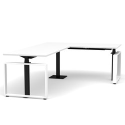 Height adjustable Corner Desk Masterlift® 4 | Contract tables | Inwerk
