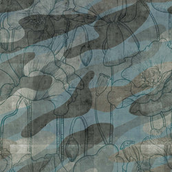 military | floral camouflage | Wall art / Murals | N.O.W. Edizioni