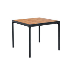 FOUR | Dining table 90x90 Black frame | Dining tables | HOUE