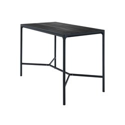 FOUR | Bar table 90x160 Aluminum | Standing tables | HOUE