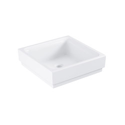 Cube Keramik Aufsatzschale ohne Hahnloch 40 cm | Wash basins | GROHE
