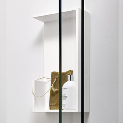 Unico CORIAN®  wall cabinet | Bath shelves | Rexa Design