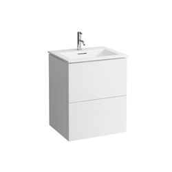 Kartell by LAUFEN | Vanity unit con 2 cassetti, con lavabo | Mobili lavabo | LAUFEN BATHROOMS