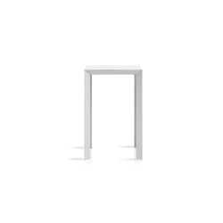 Mono tavolino | Tabletop rectangular | Pianca