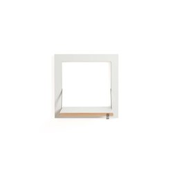 Fläpps Shelf 40x40-1 | White | Night stands | Ambivalenz