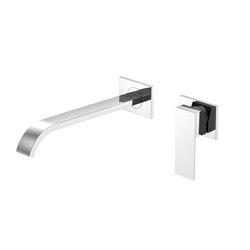 135 1824 3 Wall mounted single lever basin mixer (Finish set) | Wash basin taps | Steinberg