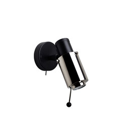 BINY | SPOT - LED black/nickel with switch |  | DCW éditions
