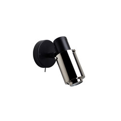 BINY | SPOT - LED black/nickel with switch, no stick |  | DCW éditions