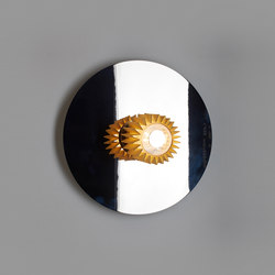 IN THE SUN | 380 wall silver/gold | Wall lights | DCW éditions