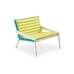Allaperto Camping chic Lounge armchair with Cushion | Armchairs | Ethimo