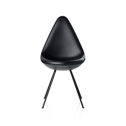Drop™ | Chair | 3110 | Fully upholstered | Black base | Stühle | Fritz Hansen