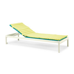 Allaperto Camping chic Sunbed with Mattress | Sun loungers | Ethimo
