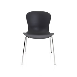 NAP™ | Chair | KS50 | Pepper grey | Chrome base | Chairs | Fritz Hansen