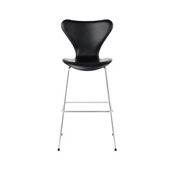 Series 7™ | Bar stool | 3197 | Fully upholstred | Chrome base | Taburetes de bar | Fritz Hansen