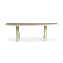 Esedra Oval dining table | Dining tables | Ethimo