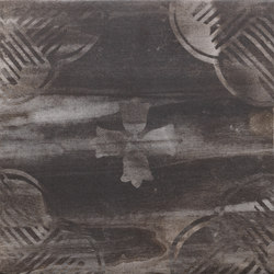 Wood on Fire | Deco Dark 20x20 cm | Ceramic tiles | IMSO Ceramiche