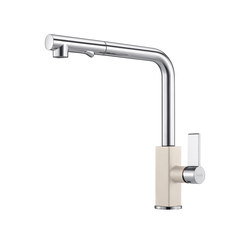 Maris Tap Pull Out L Version Chrome-Coffee | Kitchen taps | Franke Home Solutions