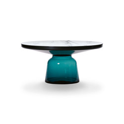 Bell Coffee Table steel-marble-blue | Coffee tables | ClassiCon