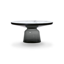 Bell Coffee Table steel-marble-grey | Mesas de centro | ClassiCon