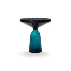 Bell Side Table steel-marble-blue | Side tables | ClassiCon