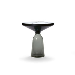 Bell Side Table steel-marble-grey | Beistelltische | ClassiCon