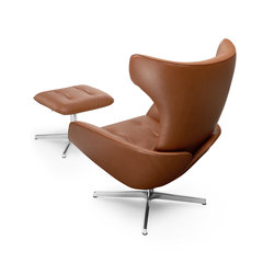 Onsa Chair with Pouf | Poltrone | Walter K.