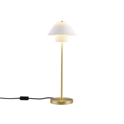 Oxford Double Table Light, Satin Brass | Lámparas de sobremesa | Original BTC