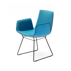 Amelie | Armchair High with wire frame | Chairs | FREIFRAU MANUFAKTUR
