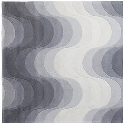 Wave Rug | Grey | Alfombras / Alfombras de diseño | Verpan