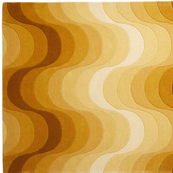 Wave Rug | Yellow | Tappeti / Tappeti design | Verpan
