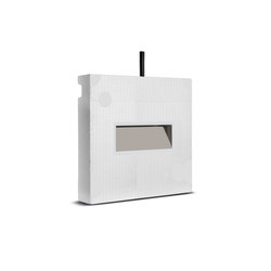 Ghost Horizontal | Outdoor recessed wall lights | Simes