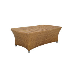 AMARI FULLY WOVEN COCKTAIL TABLE RECTANGLE 120 | Coffee tables | JANUS et Cie