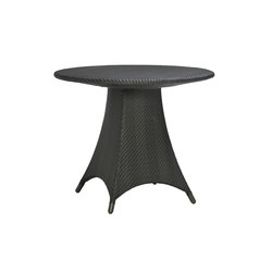 AMARI FULLY WOVEN DINING TABLE ROUND 90 | Contract tables | JANUS et Cie