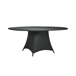 AMARI FULLY WOVEN DINING TABLE ROUND 180 | Dining tables | JANUS et Cie