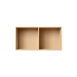 Bücherregal Massive Buche Halbe Größe Horizontal M30 | Shelving | ATBO Furniture A/S