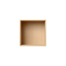 Bookcase Solid Beech Quarter-Size M30 | Shelving | ATBO Furniture A/S