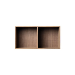 Bookcase Solid Walnut Half-Size Horizontal M30