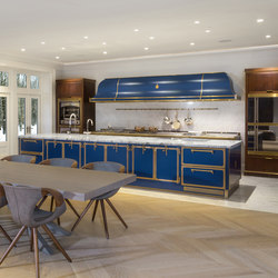 TAILOR MADE KITCHENS | SAPPHIRE BLUE KITCHEN | Fitted kitchens | Officine Gullo