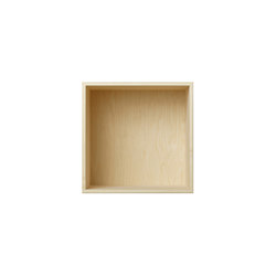 Bookcase Plywood Birch Quarter-size M30 | Shelving | ATBO Furniture A/S