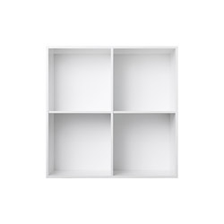 Bookcase Polar White Full-Size M30 | Shelving | ATBO Furniture A/S