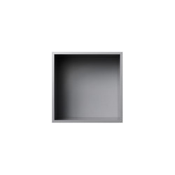 Bookcase Silver Grey Quarter-Size M30 | Étagères | ATBO Furniture A/S