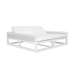DUO ENCLOSED DAYBED SQUARE | Sun loungers | JANUS et Cie