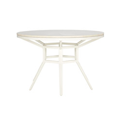 SLANT STONE TOP DINING TABLE ROUND 122 | Dining tables | JANUS et Cie