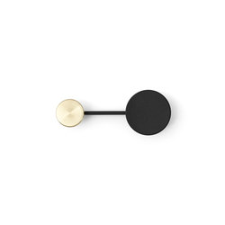 Afteroom Coat Hanger | Small Black Brass |  | Audo Copenhagen