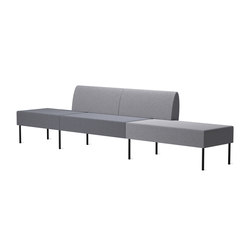Nestor Grey | Modular seating elements | Skandiform