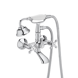 Carmen | Bath-shower mixer | Wall-mounting | Roca