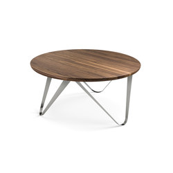 Chronos Tavolino | legno massello Noce americana