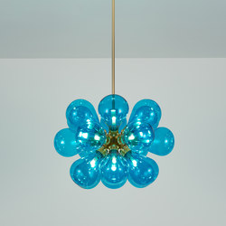 Cintola Maxi Pendant satin gold |  | Tom Kirk Lighting